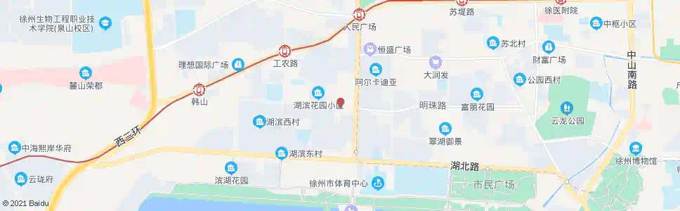 徐州湖滨路口_公交站地图_徐州公交_妙搜公交查询2025