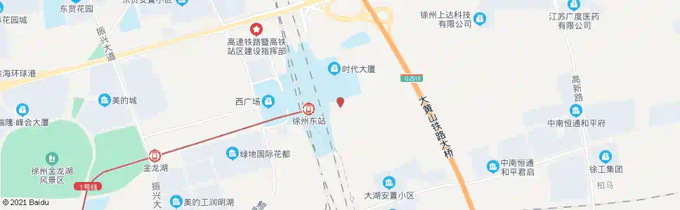 徐州东宫房_公交站地图_徐州公交_妙搜公交查询2025