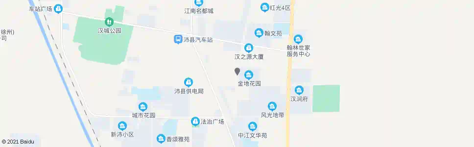 徐州金地花园西门_公交站地图_徐州公交_妙搜公交查询2025