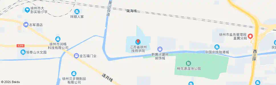 徐州段山路口_公交站地图_徐州公交_妙搜公交查询2025