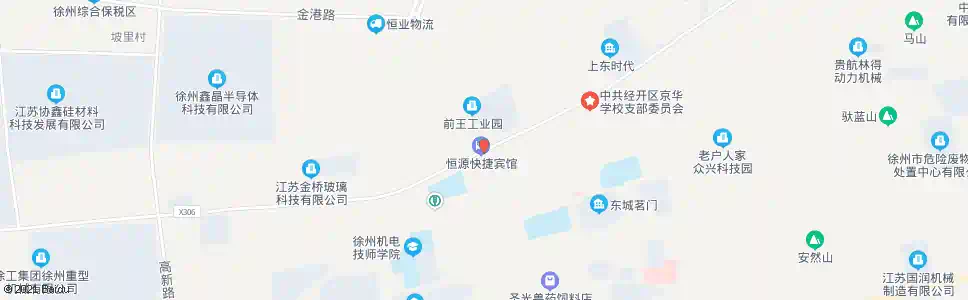 徐州前王_公交站地图_徐州公交_妙搜公交查询2025