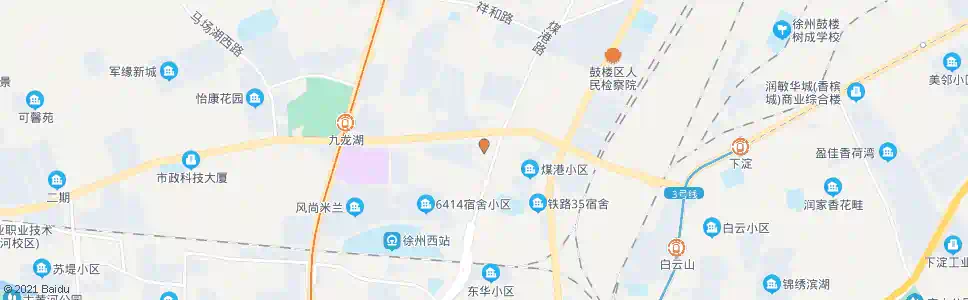 徐州滨湖城市花园_公交站地图_徐州公交_妙搜公交查询2025
