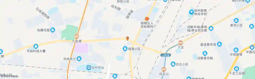 徐州堤北市场_公交站地图_徐州公交_妙搜公交查询2025