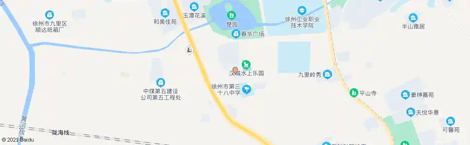 徐州汉城小区_公交站地图_徐州公交_妙搜公交查询2025