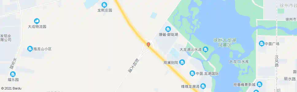 徐州彭祖大道_公交站地图_徐州公交_妙搜公交查询2025