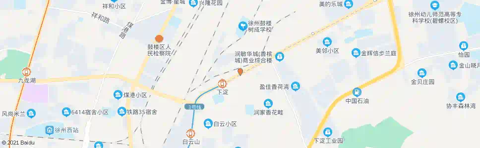 徐州二九宿舍_公交站地图_徐州公交_妙搜公交查询2025