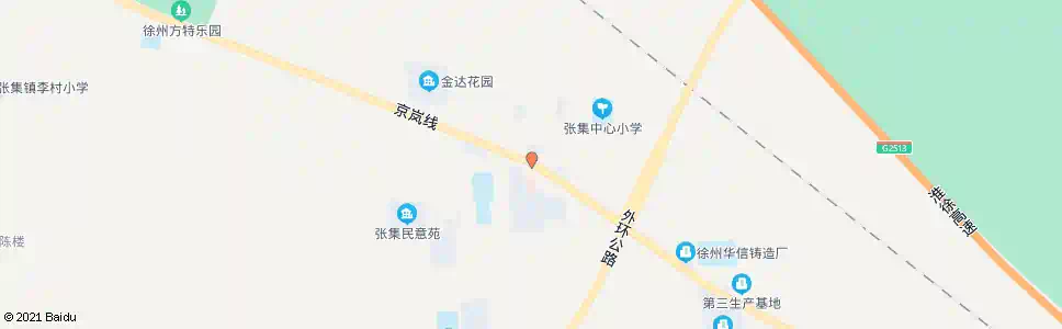 徐州张集中心医院_公交站地图_徐州公交_妙搜公交查询2025