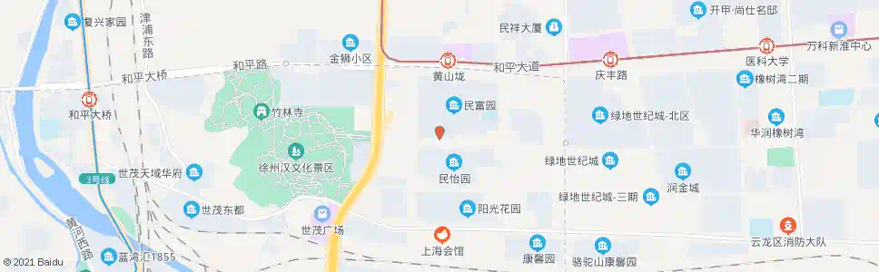 徐州民富园西门_公交站地图_徐州公交_妙搜公交查询2025