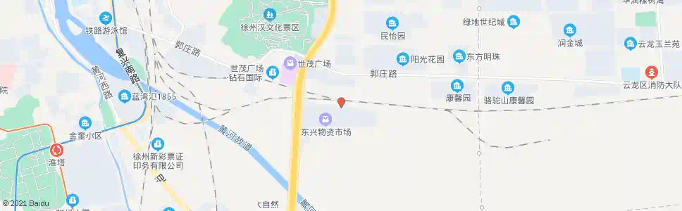 徐州郭庄路停车场_公交站地图_徐州公交_妙搜公交查询2025