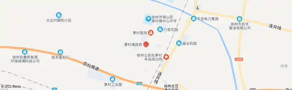 徐州茅村乡政府_公交站地图_徐州公交_妙搜公交查询2025