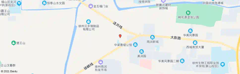 徐州史庄_公交站地图_徐州公交_妙搜公交查询2025