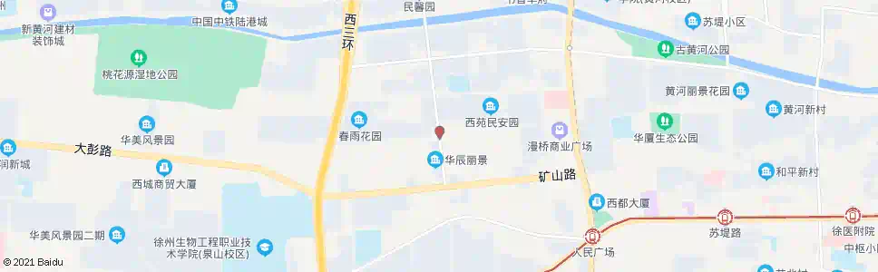 徐州民和园_公交站地图_徐州公交_妙搜公交查询2025