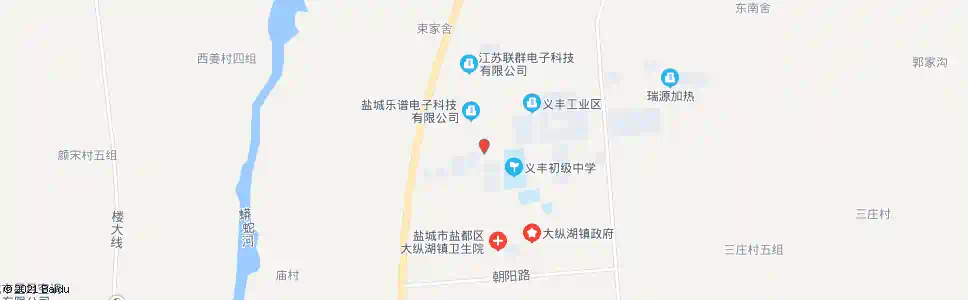 盐城大纵湖文体中心_公交站地图_盐城公交_妙搜公交查询2025