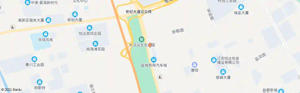 盐城盐都物流园公交回车场_公交站地图_盐城公交_妙搜公交查询2025