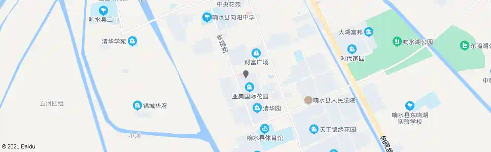 盐城亚美国际北门_公交站地图_盐城公交_妙搜公交查询2025