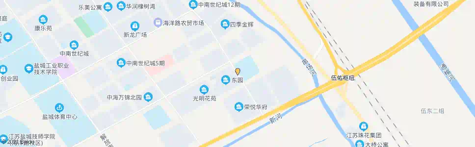 盐城光明苑_公交站地图_盐城公交_妙搜公交查询2025