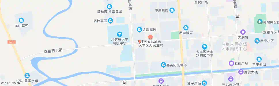 盐城金润嘉园_公交站地图_盐城公交_妙搜公交查询2025