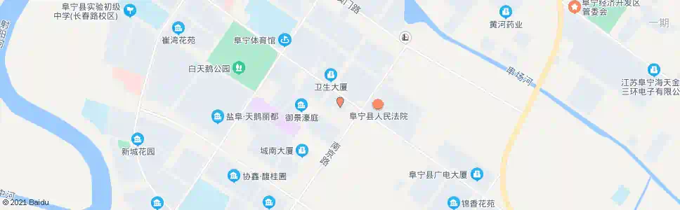 盐城阜宁县政府_公交站地图_盐城公交_妙搜公交查询2025