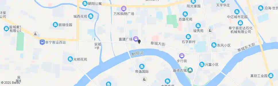 盐城阜师东路_公交站地图_盐城公交_妙搜公交查询2025