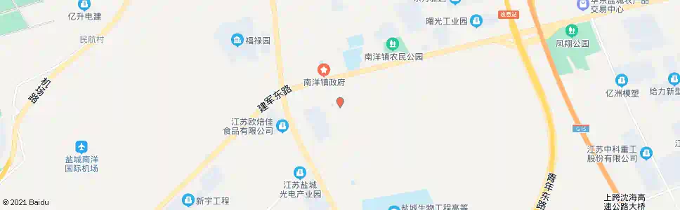 盐城南洋医院_公交站地图_盐城公交_妙搜公交查询2025