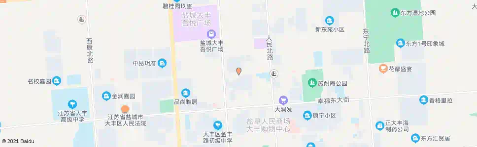 盐城悦城华府_公交站地图_盐城公交_妙搜公交查询2025
