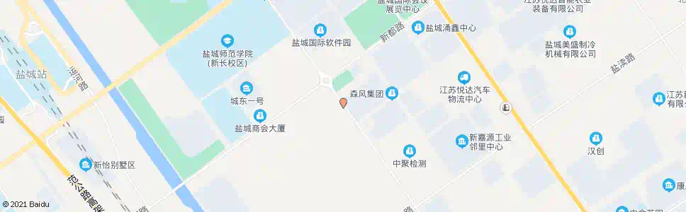 盐城悦达汽车二厂_公交站地图_盐城公交_妙搜公交查询2025