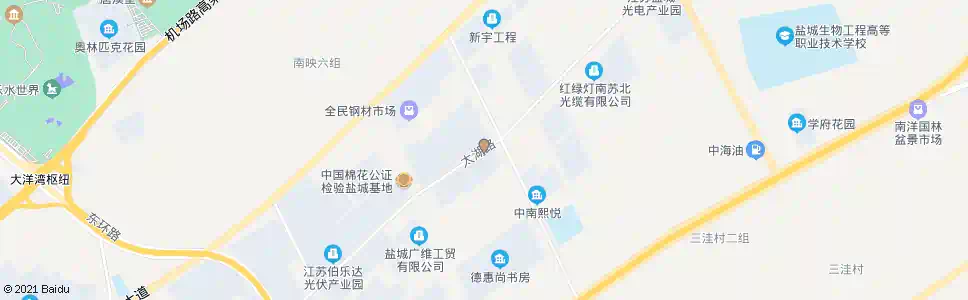 盐城太湖路兰亭路口_公交站地图_盐城公交_妙搜公交查询2025