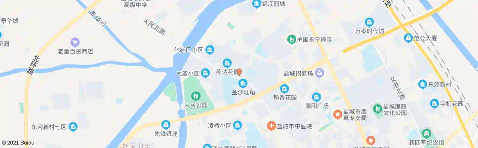 盐城公交三公司_公交站地图_盐城公交_妙搜公交查询2025