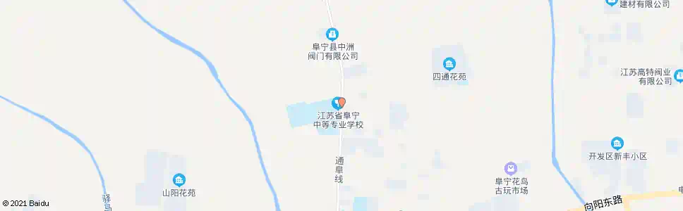 盐城职教中心_公交站地图_盐城公交_妙搜公交查询2025