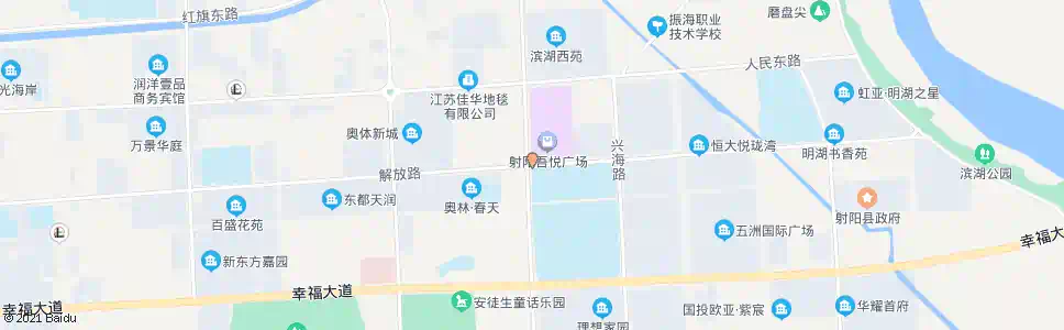 盐城奥林春天_公交站地图_盐城公交_妙搜公交查询2025