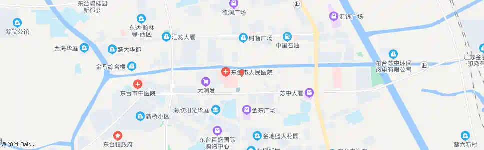 盐城何垛桥_公交站地图_盐城公交_妙搜公交查询2025
