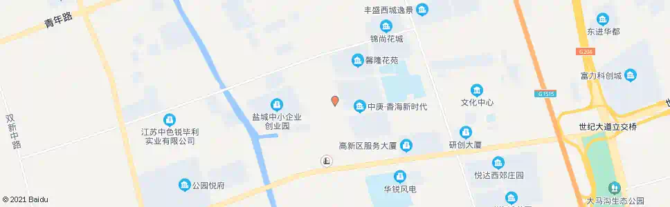 盐城迎宾路鹿鸣路口_公交站地图_盐城公交_妙搜公交查询2025