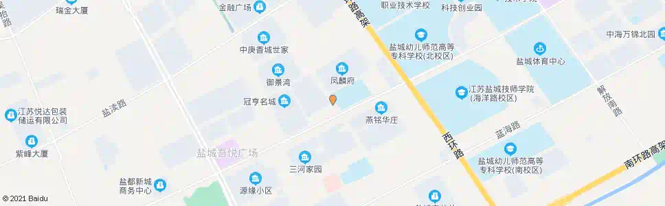 盐城神州路海洋路口(北)_公交站地图_盐城公交_妙搜公交查询2025