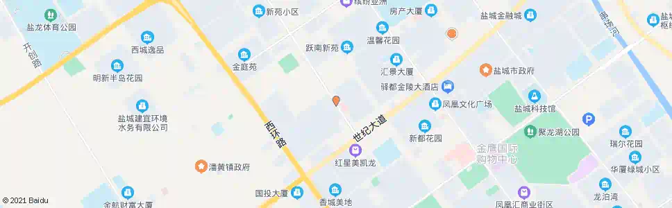 盐城碧水豪苑_公交站地图_盐城公交_妙搜公交查询2025