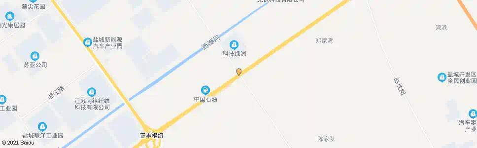 盐城南环路五台山路口_公交站地图_盐城公交_妙搜公交查询2025