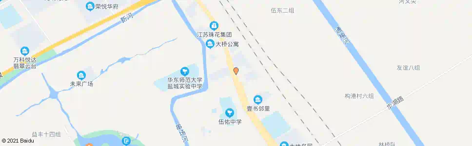 盐城通济路_公交站地图_盐城公交_妙搜公交查询2025