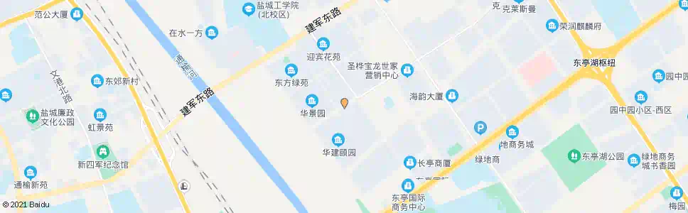 盐城太湖路长亭路口_公交站地图_盐城公交_妙搜公交查询2025