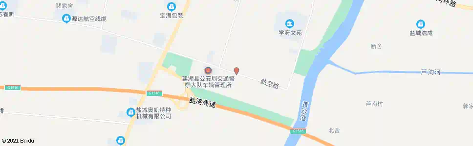 盐城海聚汽贸城_公交站地图_盐城公交_妙搜公交查询2025