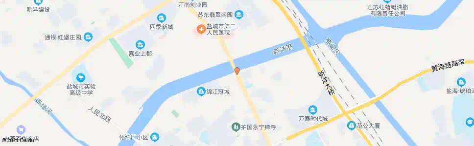 盐城盐城大桥_公交站地图_盐城公交_妙搜公交查询2025