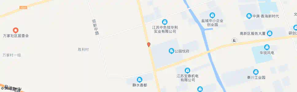盐城乔庄一组_公交站地图_盐城公交_妙搜公交查询2025