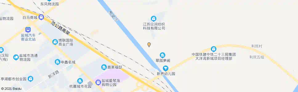 盐城三步桥_公交站地图_盐城公交_妙搜公交查询2025