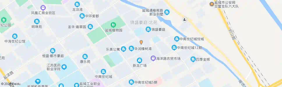 盐城海阔路戴庄路口_公交站地图_盐城公交_妙搜公交查询2025