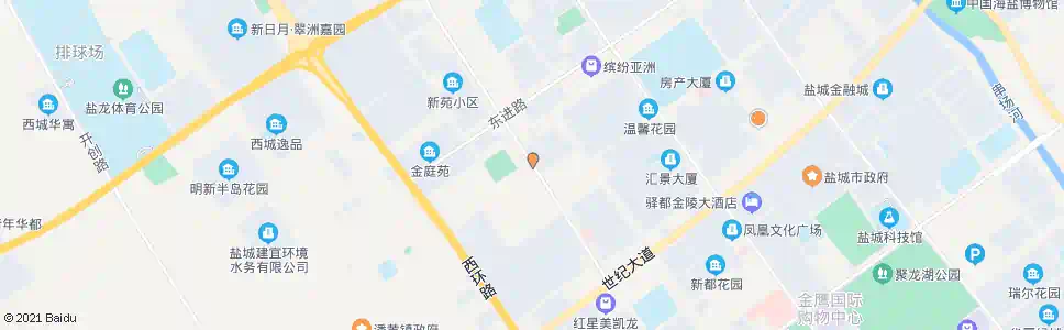 盐城盐马路小海机电城_公交站地图_盐城公交_妙搜公交查询2025