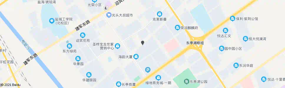 盐城新都路经二路口_公交站地图_盐城公交_妙搜公交查询2025