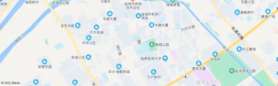 盐城体育中心(北门)_公交站地图_盐城公交_妙搜公交查询2025