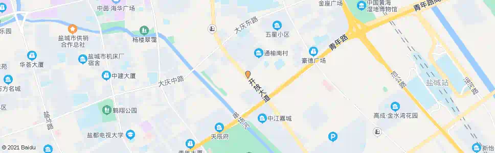 盐城跃进路_公交站地图_盐城公交_妙搜公交查询2025