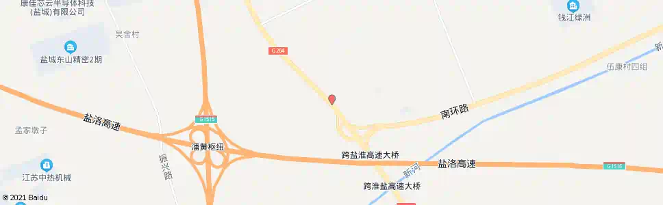 盐城南环路_公交站地图_盐城公交_妙搜公交查询2025