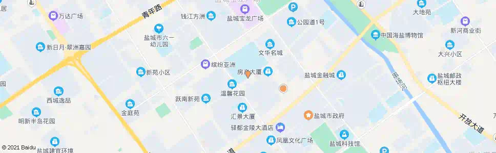 盐城盐中南门_公交站地图_盐城公交_妙搜公交查询2025