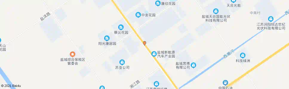 盐城东环路珠江路口_公交站地图_盐城公交_妙搜公交查询2025