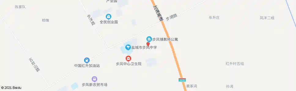 盐城步凤路_公交站地图_盐城公交_妙搜公交查询2025